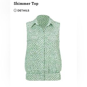 Cabi 5910 Shimmer top - small. Only worn once!